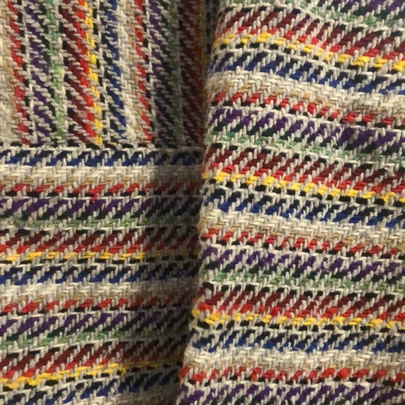 Rainbow color poncho - Picture 2 of 4